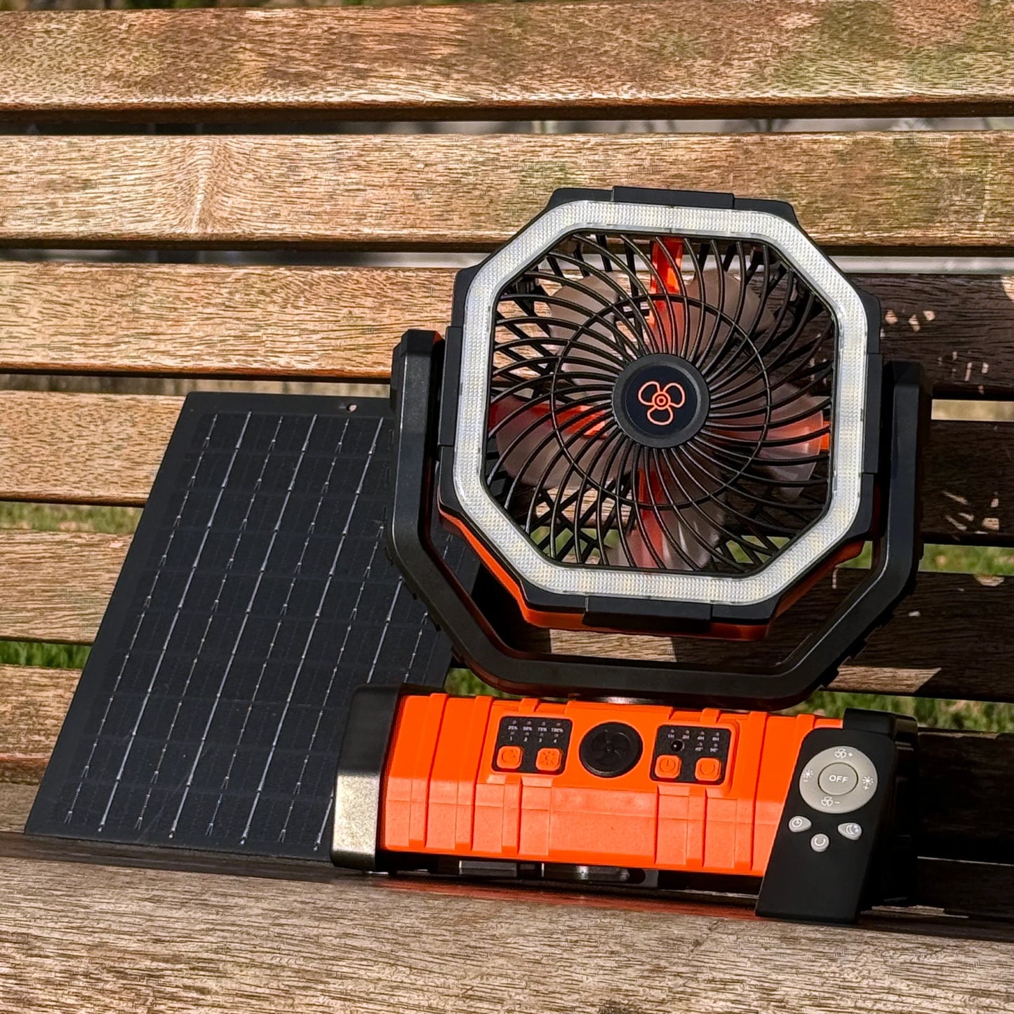 Zembris™ Portable Solar Camping Fan