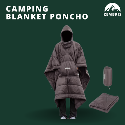 Zembris™ Camping Blanket Poncho