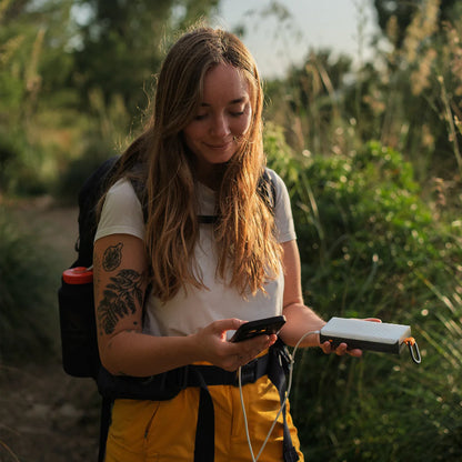 Zembris™ Solar Power Bank with Flashlight