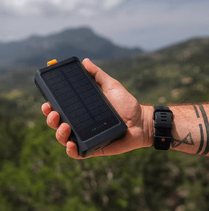 Zembris™ Solar Power Bank with Flashlight