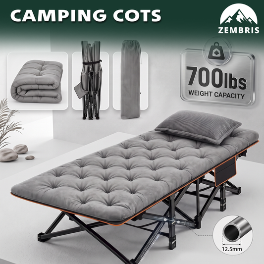 Heavy-Duty Folding Camping Cot