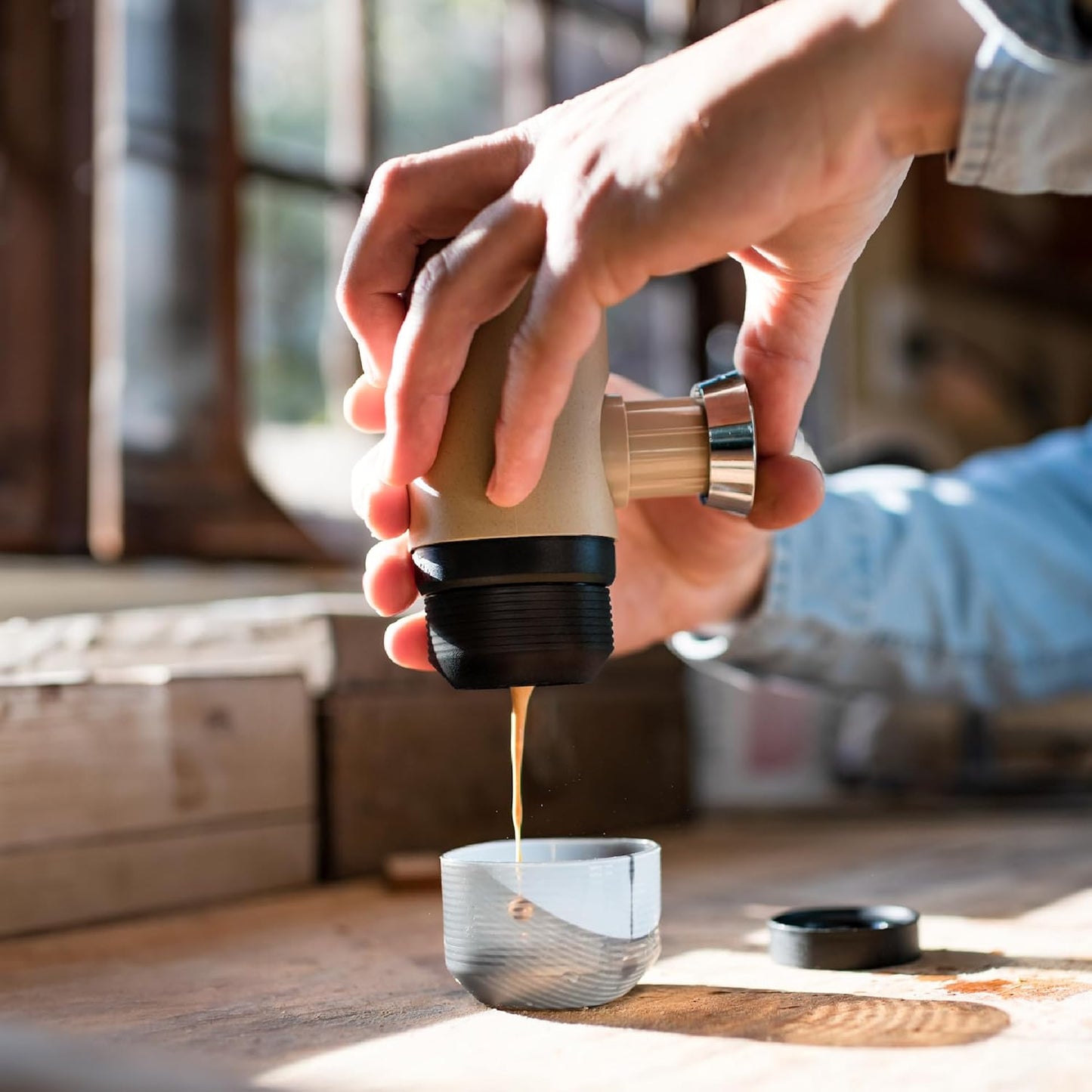 Zembris™ Manual Portable Espresso Maker