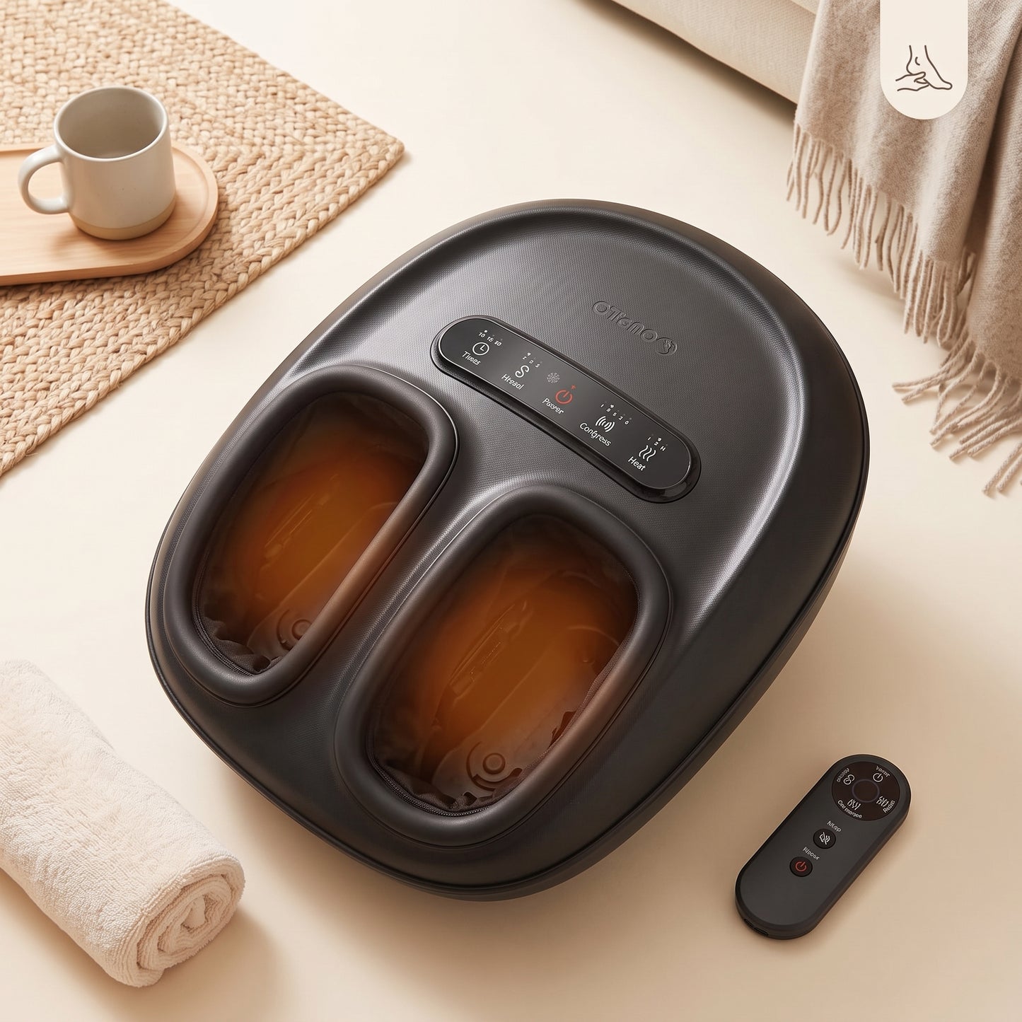 Heated Shiatsu Foot Massager