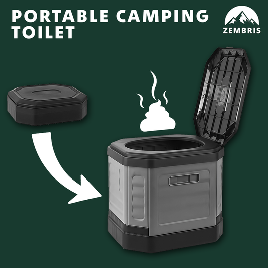 Zembris™ Portable Folding Camping Toilet