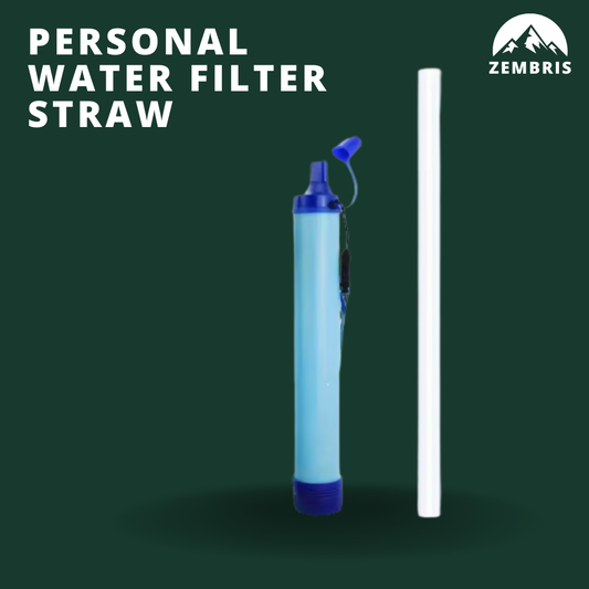 Zembris™ Personal Water Filter Straw