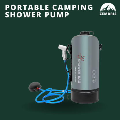 Zembris™ Portable Camping Shower Pump