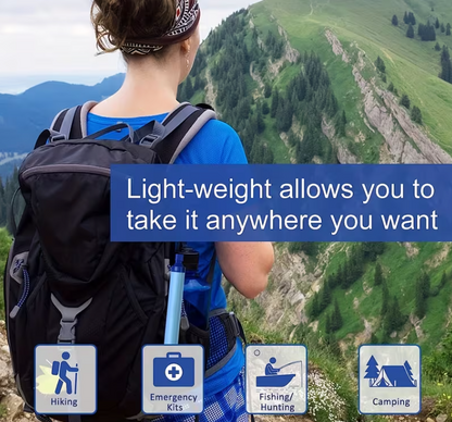 Zembris™ Personal Water Filter Straw