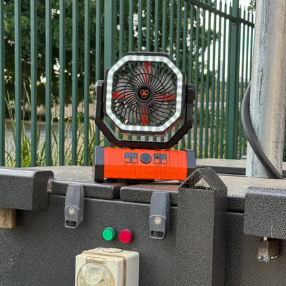 Zembris™ Portable Solar Camping Fan