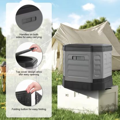 Zembris™ Portable Folding Camping Toilet