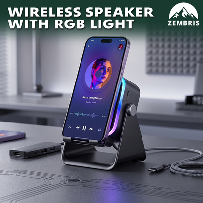 Wireless Speaker with RGB Light